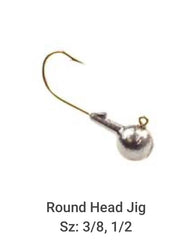 Circle B Tackle packaging for Do It Round Head Jig features six-cavity mold