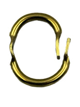 Circle B Tackle dual brass clevis 10-pack for inline spinners improves retrieval control