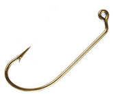 Circle B Tackle Eagle Claw 410 bronze 2/0 jig hook for strong inline action