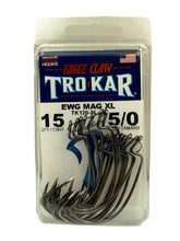 Circle B Tackle TK120 Magworm hook closeup with platinum black finish for heavy cover