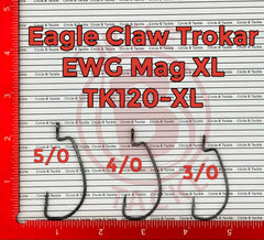 Circle B Tackle TK120 Magworm weedless setup shown in dense vegetation