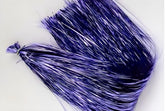 Circle B Tackle Hedron Flashabou original fly tying material in purple with durable reflective shine.