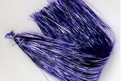 Circle B Tackle Hedron Flashabou original fly tying material in purple with durable reflective shine.