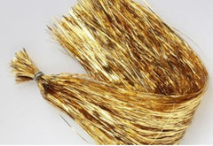 Circle B Tackle Hedron Flashabou Original Gold strands for lifelike shine in fly tying