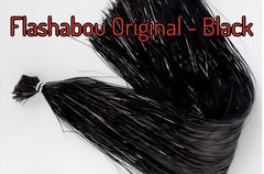 Hedron Flashabou Original strands deliver durable, reflective sparkle for saltwater flies.