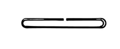 Circle B Tackle JSF wire form 100 pieces in stainless steel, ideal for jigging spoons