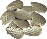 Circle B Tackle Magnum Colorado NI HEX #7 blade with mirror finish for durable lures.