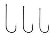 Circle B Tackle Mustad 32608 NP-BN spinnerbait hook close-up shows needle point for reliable hookups