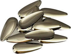 Circle B Tackle nickel casting spoons #6 with smooth edges for durable fishing