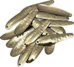 Circle B Tackle nickel hex spoon 2-3/8 inch with fluttering action for trolling.