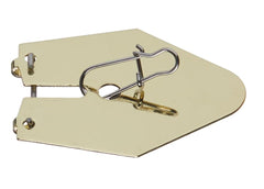 Circle B Tackle Queen Switch Blade 3-pack gold creates eye-catching profile.