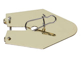 Circle B Tackle Queen Switch Blades regular silver 3pk on a jig enhances chatter for faster strikes