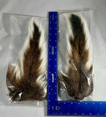 Circle B Tackle real deer bucktail with natural variation for realistic lure tying.