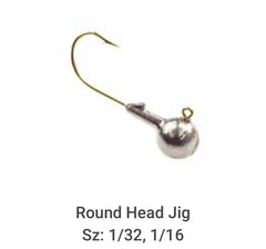 Circle B Tackle Round Head Jig eight cavities provide varied lure options.