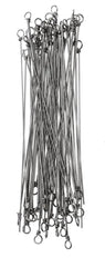 Circle B Tackle twisted eye wire shaft for spinner baits; ideal for DIY lure building.