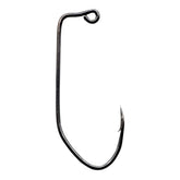 Circle B Tackle Victory 11149 V-LOC 90° hook in black nickel for precise jigging and strong holds.