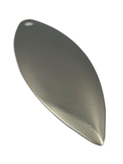 Circle B Tackle Willow Nickel Smooth Spinner Blades pack 25 for easy lure customization and reliable performance.