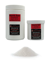 Circle B Tackle worm salt quart jar with high salinity for longer lure hold.