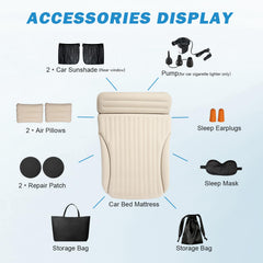 Ciremiv car mattress in trunk fit demonstrates snug trunk compatibility for SUVs and minivans