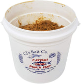 CJ's Punch Bait shad half-gallon package ready for fishing day