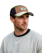 Clakllie Khaki 5-Panel Snapback Cap - Front View