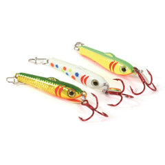CLAM Pinhead Pro Kit pack showing multicolor jigging spoons for versatile fishing