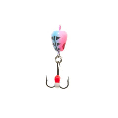 CLAM Bomb Spoon quarter-ounce Glow Rainbow Tiger high-visibility lure for deep-water bites