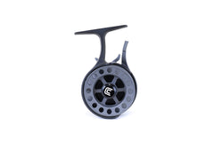 CLAM Gravity inline ice reel featuring 3+1 bearings for effortless cranking.