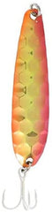 CLAM The Peg Flutter Spoon 5/16 oz Rusty Craw flashes to attract big walleye