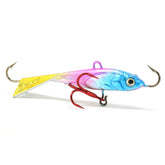CLAM Tikka Mino 5/16 oz Rainbow Holo with prism colors to attract predators.
