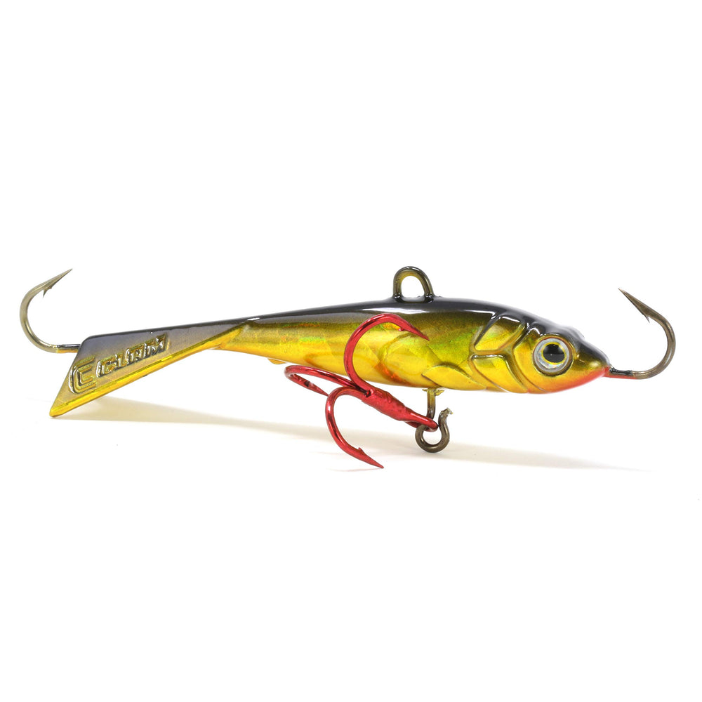 CLAM Tikka Mino UV glow lure active in low light for predator fishing