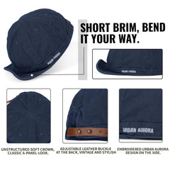 Right side view of CLAPE DY06 Navy cap