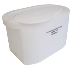 classAcustoms Marine T-2600-LW 26 gal baitwell lid keeps bait secure on deck.