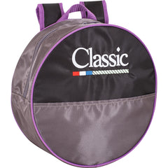 Classic Kid Rope Bag in blackpurple with zippered compartment for up to three ropes
