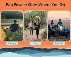 Cleanwaste temperature-stable poo powder resists freezing and heat.