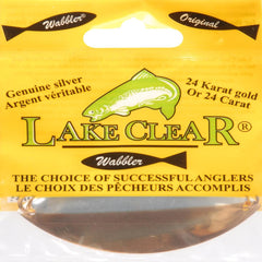 Clear Lake LCW1 wabbler silver-gold mirror for versatile trolling and jigging.