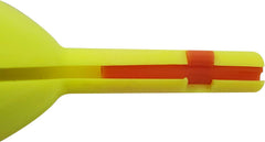 Clearly Outdoors Slip Lock Bobber Small close-up of durable plastic design preventing wear