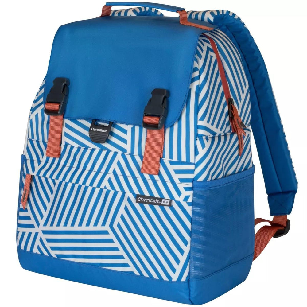 CleverMade Coronado Backpack Cooler bottle opener on the front for easy access during outings.
