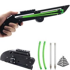 Clianle folding slingshot in closed position for easy transport