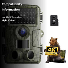 CLILN trail camera 0.05s trigger ensures fast action capture