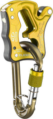 Climbing Technology Click Up Kit in use on crag for smooth rope management