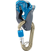 Climbing Technology Click-UP+ Insurance Kit blue front view, ideal for indoor routes