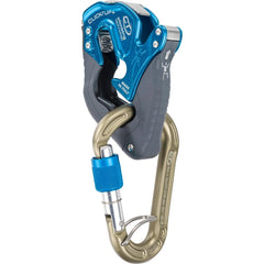 Climbing Technology Click-UP+ Insurance Kit blue front view, ideal for indoor routes