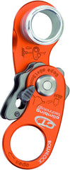 Climbing Technology RollnLock orange pulley, side view, compact ascender setup.