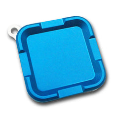Cling Mag Grab Plus Blue magnetic fly patch keeps flies organized on vest and waders.