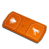 Cling Mag Grab Delta angle view on boat showing organized flies.