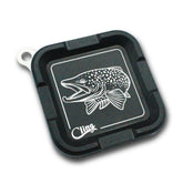 Cling Mag Grab Plus magnetic fly patch hero view showing secure fly storage