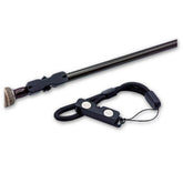 Cling Mag Grab Rod Rack on vest enables quick lure changes with one hand