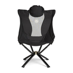 CLIQ EpiQ outdoor lounge chair reclined back for relaxed seating on camping trips.