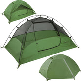 Clostnature Crux 3-person tent packaged compactly for easy backpacking transport.